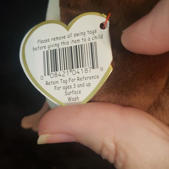 Vintage 1998 Ty Beanie Baby WISE the Owl - "Class of 1998" - Picture 5 of 8